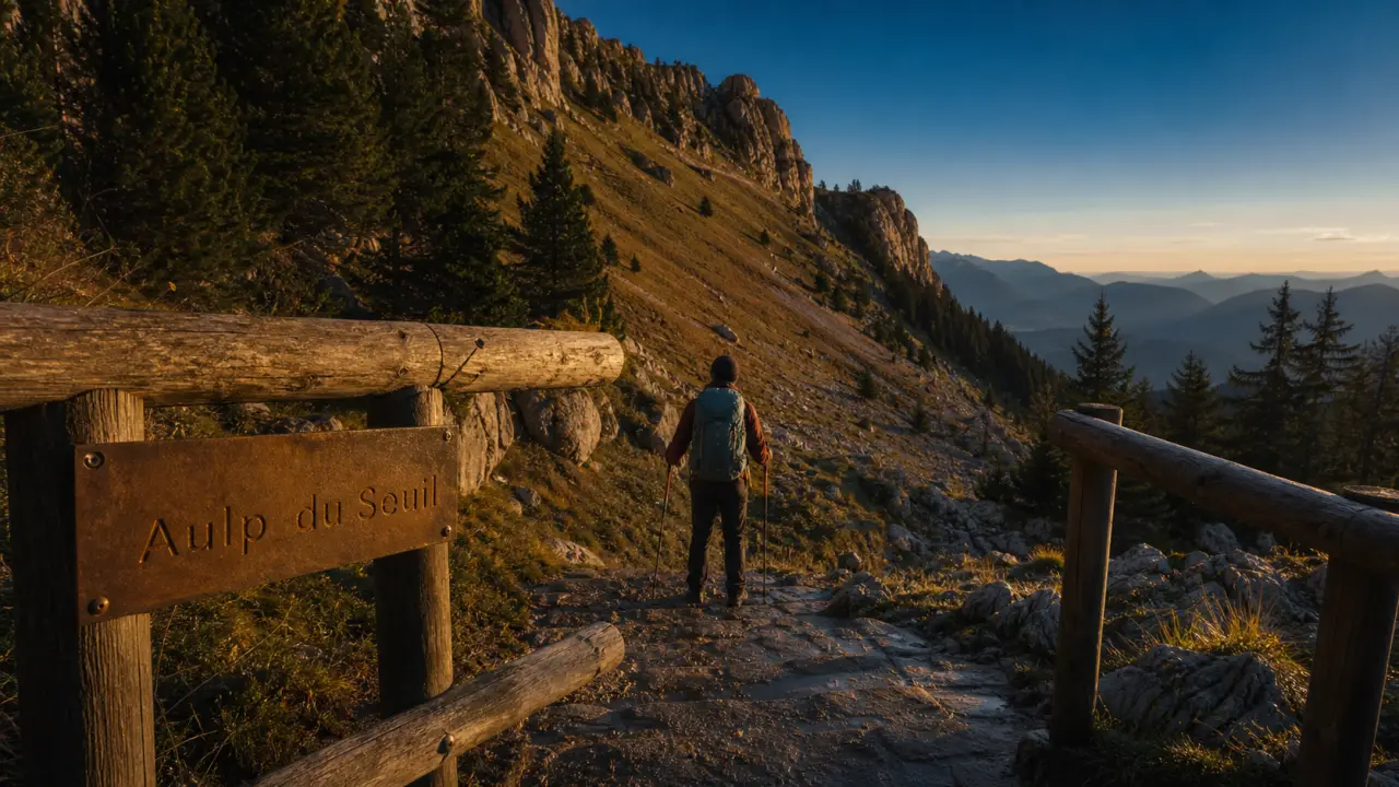 l aulp du seuil en Chartreuse : accès et panorama