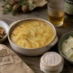Spécialité grenobloise : gratin dauphinois sans fromage et noix AOC