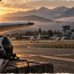 Aérodrome grenoble Le Versoud : avions légers et piste