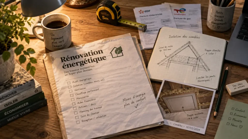 ALEC Grenoble : check-list rénovation énergétique avant travaux