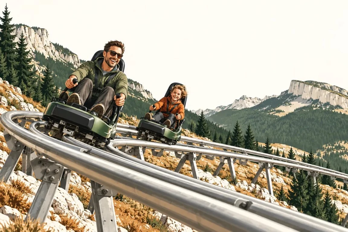 Que faire à Autrans ce week-end : Speed Luge Vercors au domaine du Claret