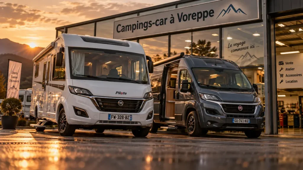 Grenoble camping car à Voreppe : camping-car et atelier