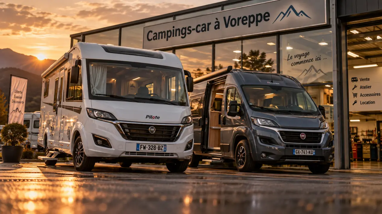 Grenoble camping car à Voreppe : camping-car et atelier