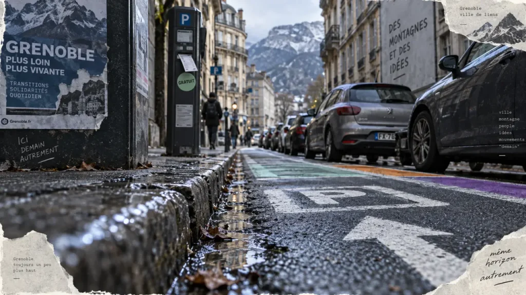 Grenoble stationnement gratuit : places et horodateur lisible